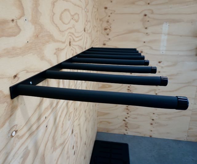 The GF14/8V - Wall Mounted Surfboard Rack