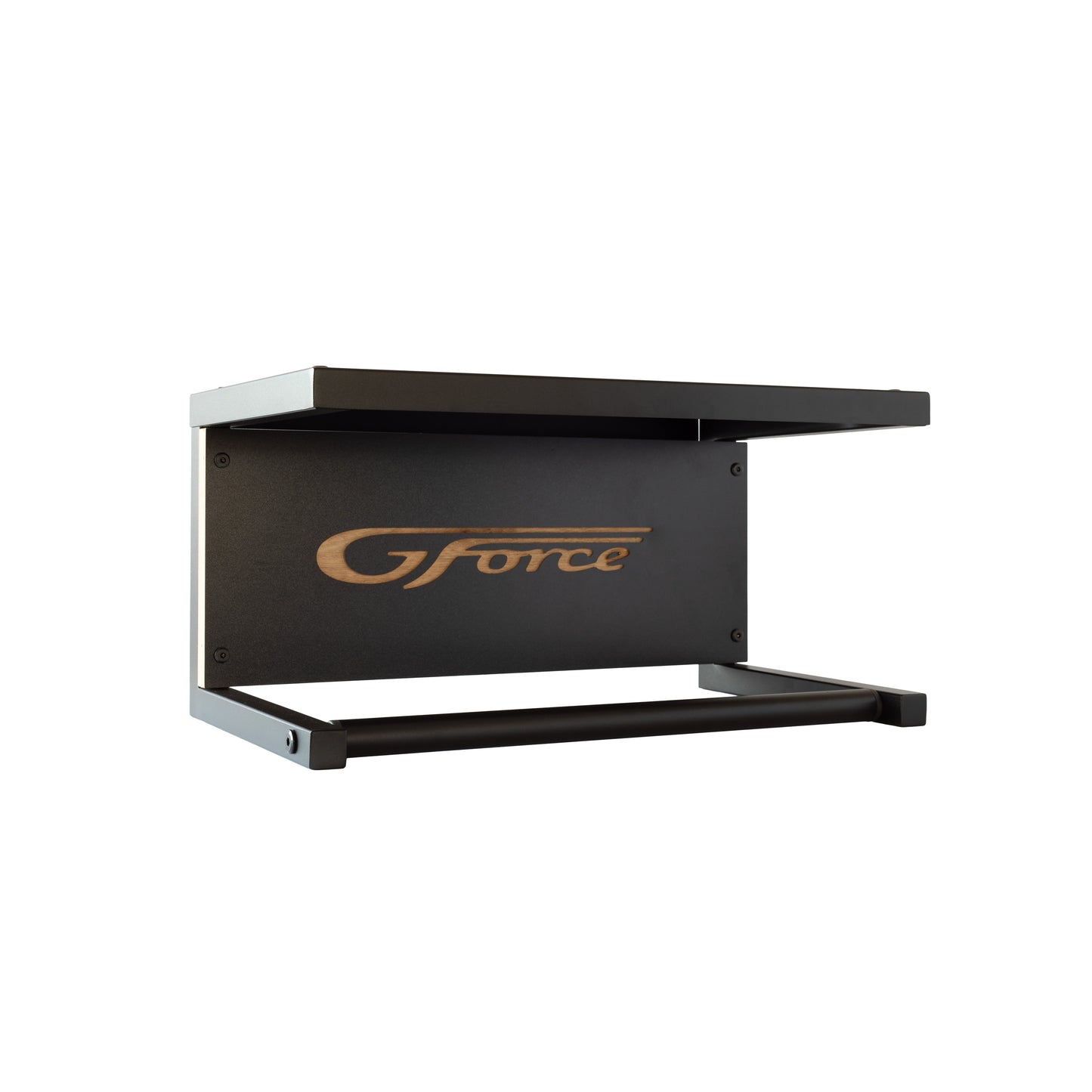 45-degree view of the G-Force Wetsuit & Fin Rack on a white background
