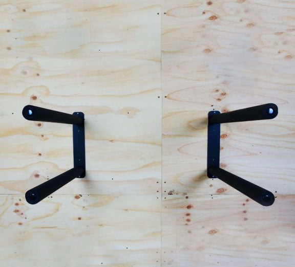 The GFSUP2 - Wall Mounted Stand Up Paddle Board Rack without a paddle board