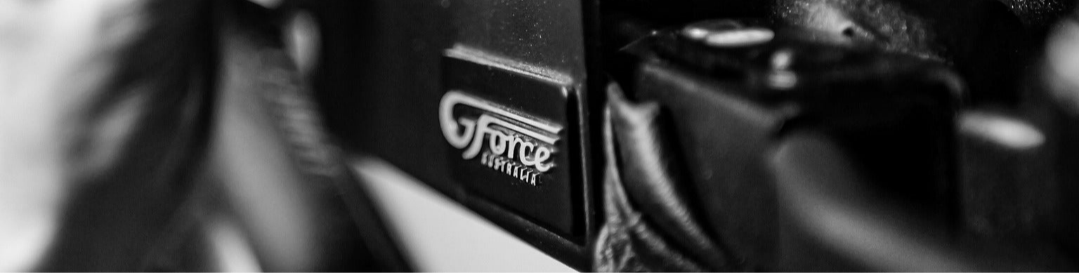 Close up of G-Force bike rack