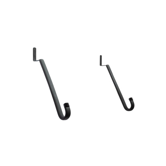 G-Force single board two-piece wall mounted surfboard rack on a white background