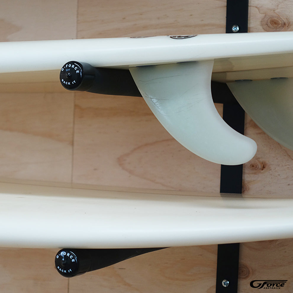 Wall Mounted Horizontal Four Board Rack – G-Force Australia