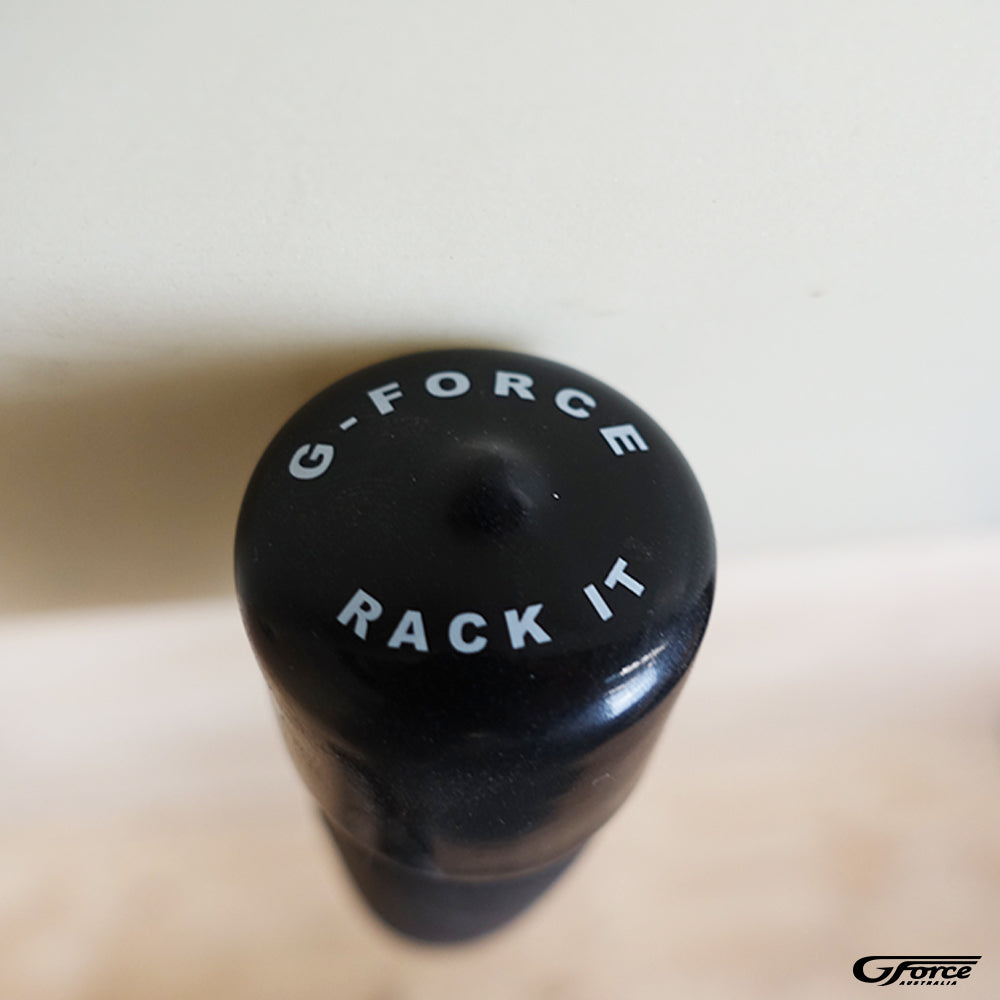 Close-up of the GF3P - Wall Mounted Surfboard Rack bar