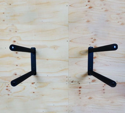 The GFSUP2 - Wall Mounted Stand Up Paddle Board Rack without a paddle board